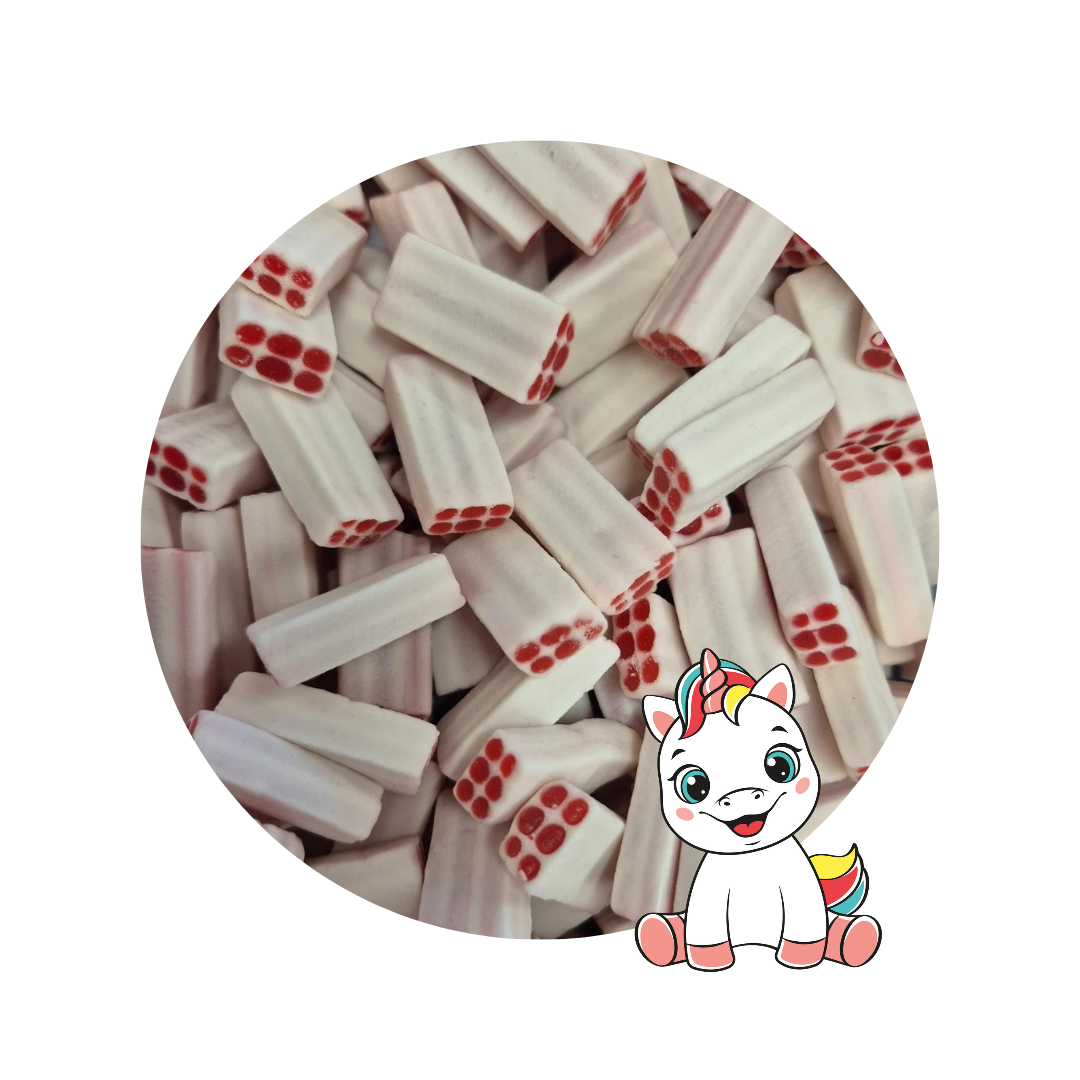 Briques blanches Halal 100g