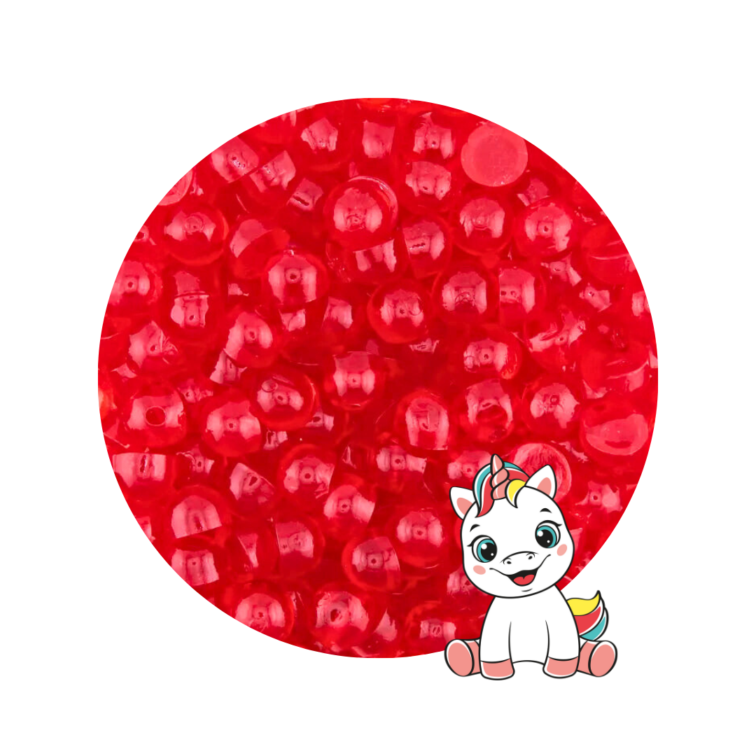 Perles à la fraise lisse sans sucres 100g