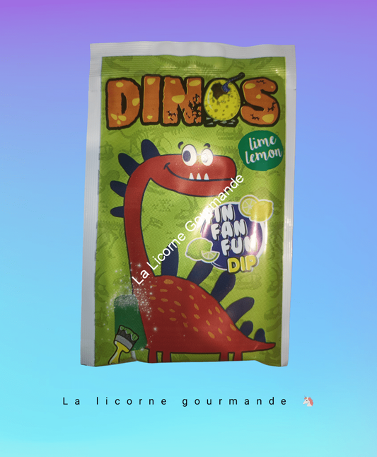 Sucette Poudre Dino