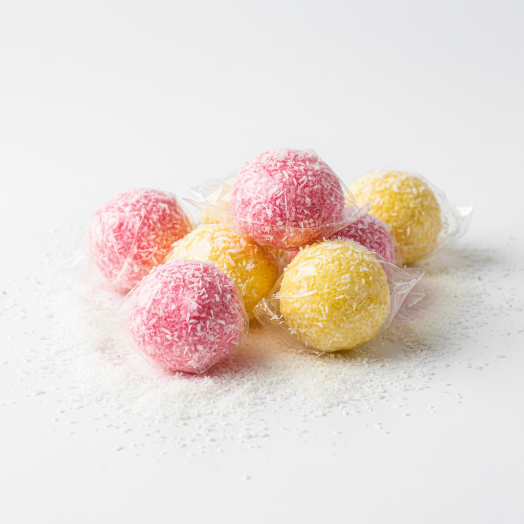 Découvrez notre délicieuse boule de coco, une petite gourmandise exotique qui séduit par sa douceur et son fondant. Enrobée d’une généreuse couche de noix de coco, elle offre une texture moelleuse et délicatement sucrée, avec une saveur douce et parfumée.

Parfaite pour une pause gourmande, un goûter ou pour accompagner un café, la boule de coco est une véritable invitation au voyage. 🥥✨