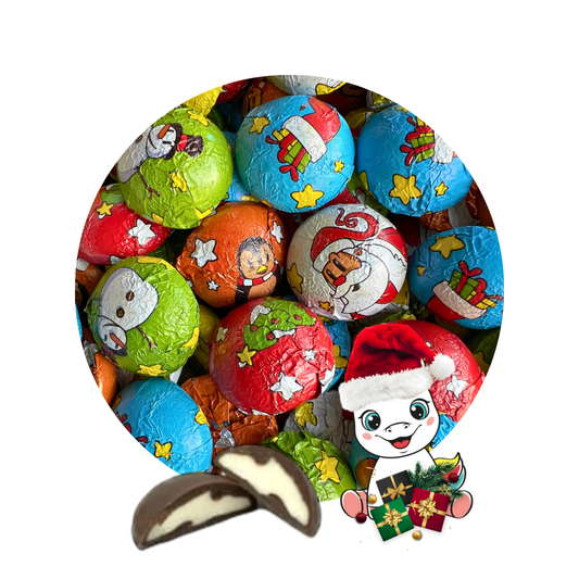 Chocolat de Noël fourrée (Lot de 10)