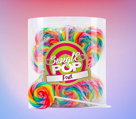 Mini sucette Swigle pop fruits (x1)