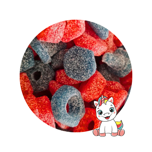 Découvrez les Outils Fraise et Framboise Super Acides La Licorne Gourmande, des bonbons originaux qui combinent des saveurs fruitées de fraise et de framboise avec une délicieuse touche acidulée. Leur forme ludique en fait une confiserie aussi amusante à déguster que gourmande. Une explosion de saveurs pour les amateurs de bonbons bien acidulés !