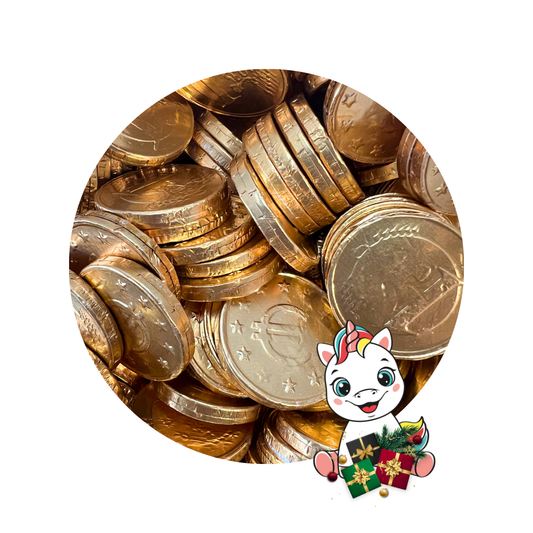 Pièces en chocolat (lot de 10)