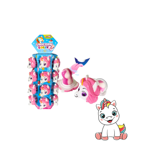 Sucettes Lolly Licorne à la Fraise (x1)