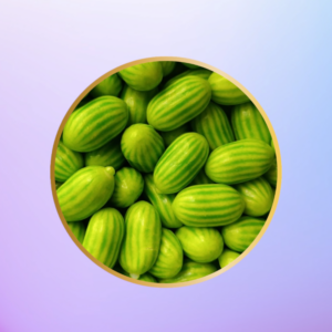 Melon gum est un chewing gum au bon gout de melon avec à l'intérieur acidulé.